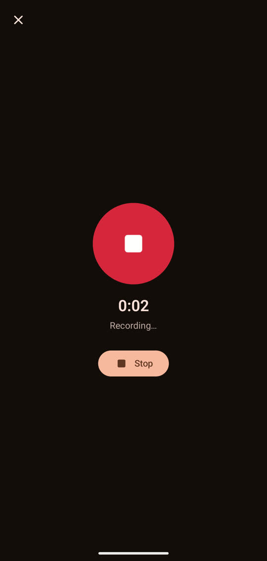 Recording a memo